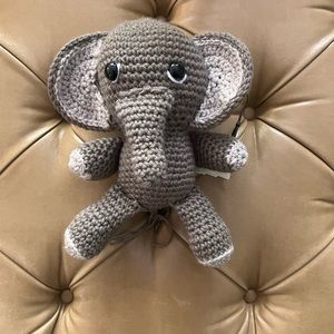 Baby toy stuffed animal elephant